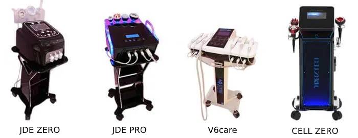 じぶんdeエステの機器の種類 JDE ZERO、JDE KNIFE、JDE Pro、V6care、CELL ZERO（セルゼロ）